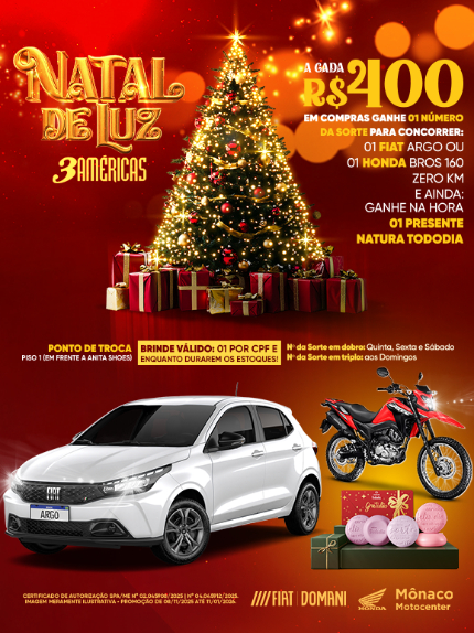 Natal 3 Américas 2025